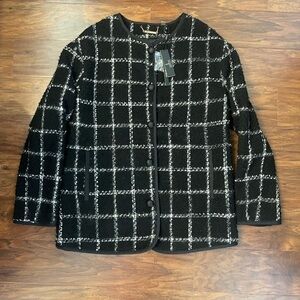 NWT T Tahari Wool Blend Jacket Size 4
